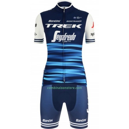 Combinaison Cycliste + Cuissard 2019Trek-Segafredo Femme N003